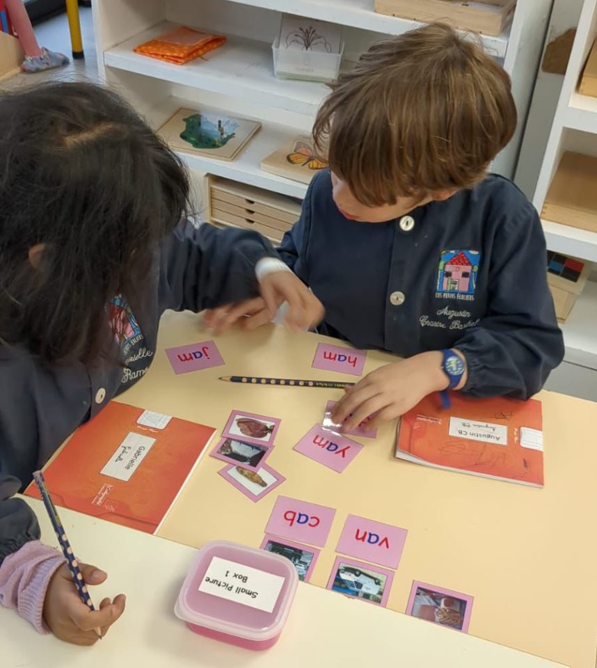 Illustration bilinguisme - mot et image