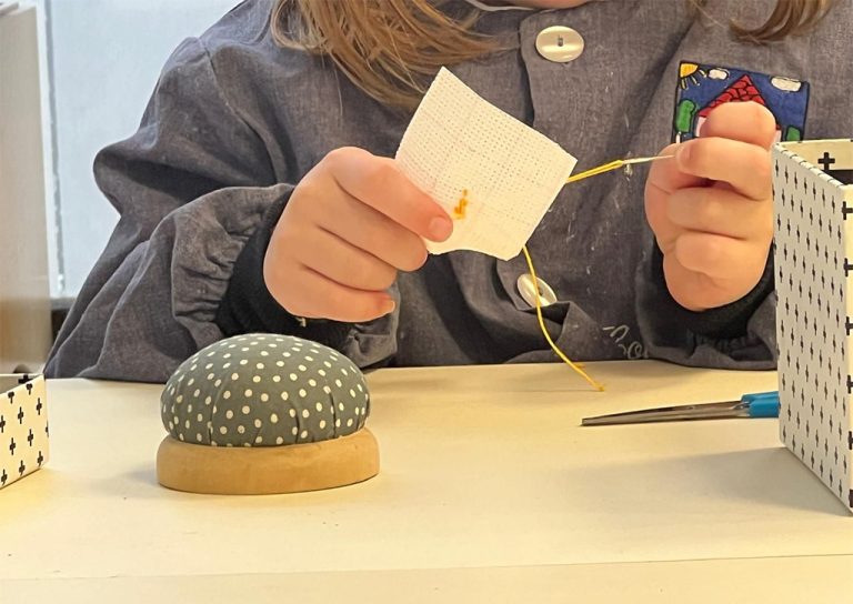 Atelier couture pour enfant